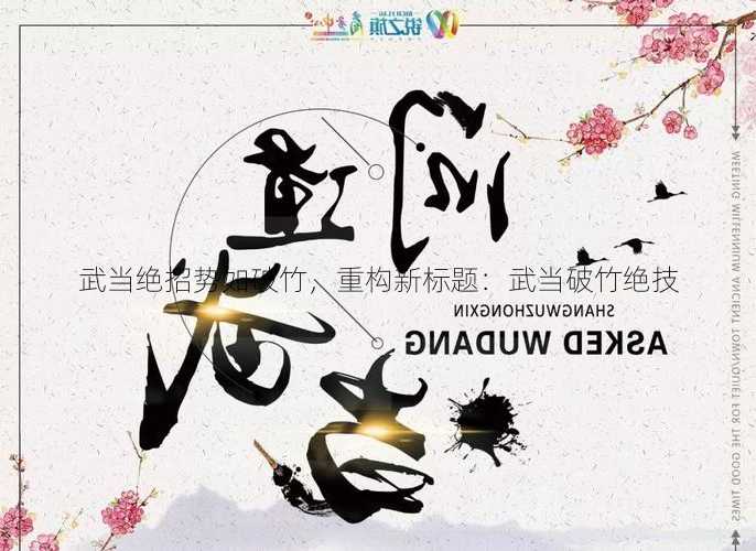 武当绝招势如破竹,重构新标题:武当破竹绝技